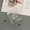 Transparent Pvc Jewelry Zipper Bag For Earrings Necklace Cosmetics Storage Finishing Packaging
