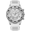 Trendy Business Men's Round Dial Alloy Band Watch With Ordinary Glass Mirror