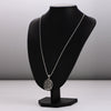 Trendy Cool Powder Casted Geometric Personality Design St Mark's Book Pendant Necklace