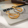 Trendy Electroplated Geometric Stainless Steel Bracelet
