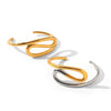 Trendy Electroplated Geometric Stainless Steel Bracelet