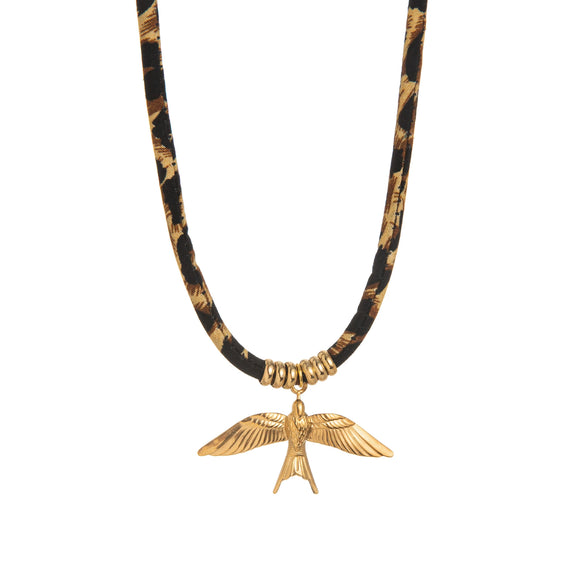 Trendy Fashion Stainless Steel Pendant Geometric Pattern Electroplated Unisex Necklace