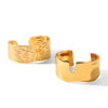 Trendy Geometric Stainless Steel Electroplated Wide Open Bracelet Highend Accessory