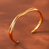 Trendy Irregular Geometric Stainless Steel Electroplated 18K Gold Nonfading Bracelet Jewelry Accessory
