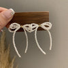 Trendy Light Luxury Highgrade Tassel Pearl Bow Earrings For Women