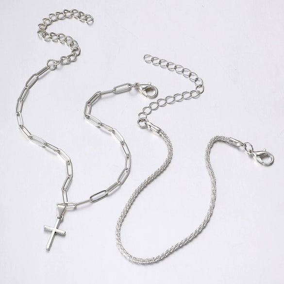 Trendy Sparkling Alloy Anklet For Women