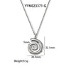 Trendy Swivel Pattern Thread Earrings For Women 18K Gold Plated Stainless Steel With Geometric Design And Electroplating