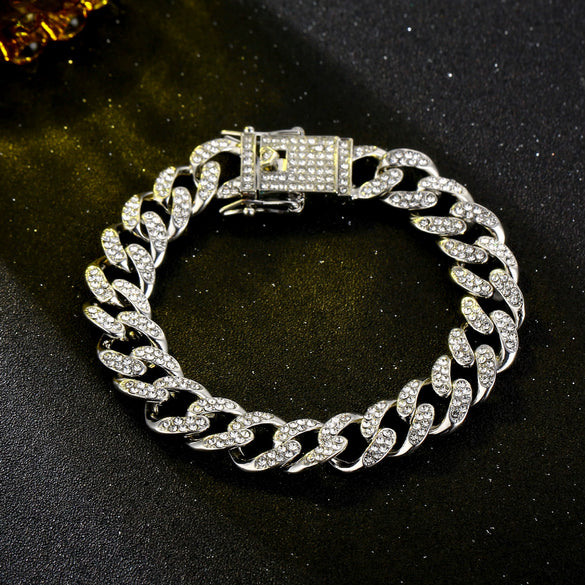 Trendy Unisex And Women's Hiphop Accessories Alloy Constellation Gold Chain And Bracelet Necklace With Electroplating