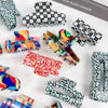 Tropical Hollow Floral Handmade Pvc Hair Grab Clip Women's Hair Accessories