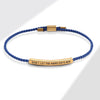 Tubular Bracelet Copper Electroplating With Letters Numbers Text
