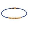 Tubular Bracelet Copper Electroplating With Letters Numbers Text