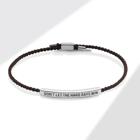 Tubular Bracelet Copper Electroplating With Letters Numbers Text