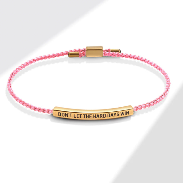 Tubular Bracelet Copper Electroplating With Letters Numbers Text