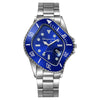 Twisted Men's Watch With Steel Band And Alloy Case Fashion Style Quartz Watch
