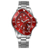 Twisted Men's Watch With Steel Band And Alloy Case Fashion Style Quartz Watch