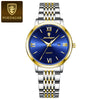 Ultrathin Luminous Women's Watch Alloy Case Stainless Steel Strap Round Dial
