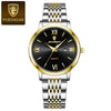 Ultrathin Luminous Women's Watch Alloy Case Stainless Steel Strap Round Dial