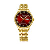 Ultrathin Waterproof Quartz Ladies Watch Alloy Tungsten Steel Stainless Steel Round Dial