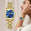 Ultrathin Waterproof Quartz Ladies Watch Alloy Tungsten Steel Stainless Steel Round Dial