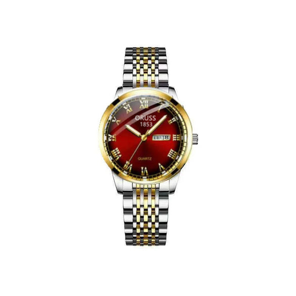 Ultrathin Waterproof Quartz Ladies Watch Alloy Tungsten Steel Stainless Steel Round Dial