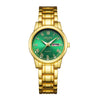 Ultrathin Waterproof Quartz Ladies Watch Alloy Tungsten Steel Stainless Steel Round Dial