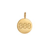 Underwear Pendant Stainless Steel Geometric Pattern Vacuum Plated 18K Gold