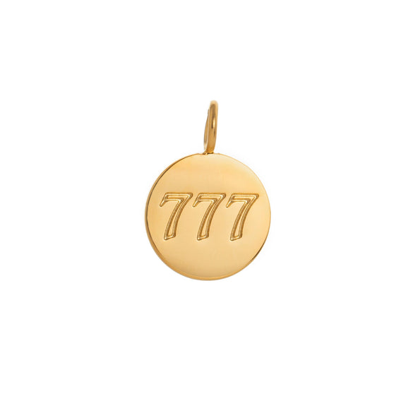 Underwear Pendant Stainless Steel Geometric Pattern Vacuum Plated 18K Gold