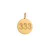Underwear Pendant Stainless Steel Geometric Pattern Vacuum Plated 18K Gold