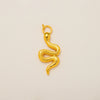Underwear Pendant Stainless Steel Geometric Pattern Vacuum Plated 18K Gold