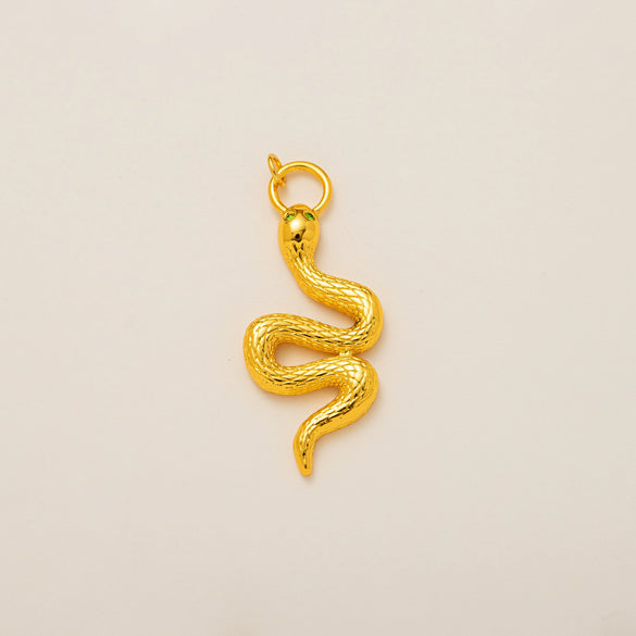 Underwear Pendant Stainless Steel Geometric Pattern Vacuum Plated 18K Gold
