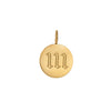 Underwear Pendant Stainless Steel Geometric Pattern Vacuum Plated 18K Gold