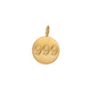 Underwear Pendant Stainless Steel Geometric Pattern Vacuum Plated 18K Gold
