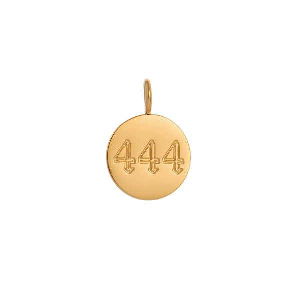 Underwear Pendant Stainless Steel Geometric Pattern Vacuum Plated 18K Gold