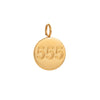 Underwear Pendant Stainless Steel Geometric Pattern Vacuum Plated 18K Gold