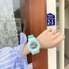 Unicorn Electronic Watch Plastic Case Silicone Strap Sports Style For Men And Women