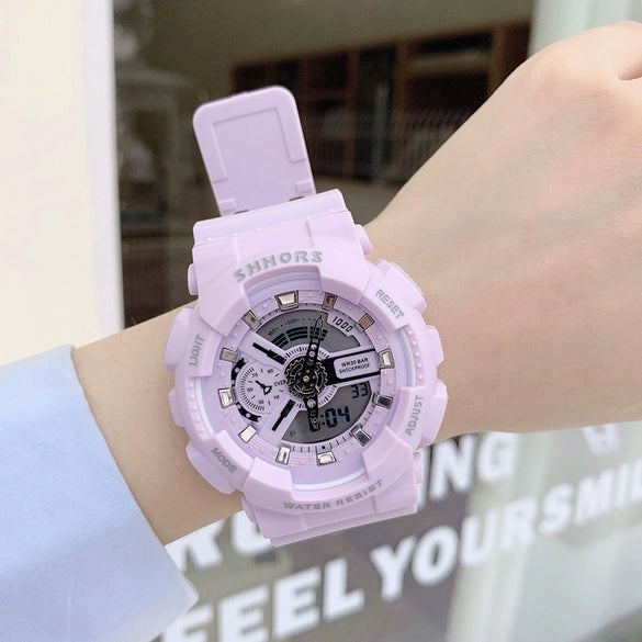 Unicorn Electronic Watch Silicone Material Leisure Style For Couple
