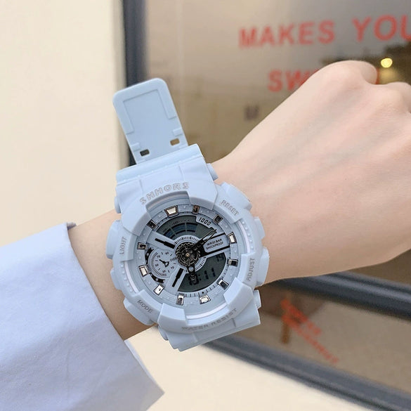 Unicorn Electronic Watch Silicone Material Leisure Style For Couple