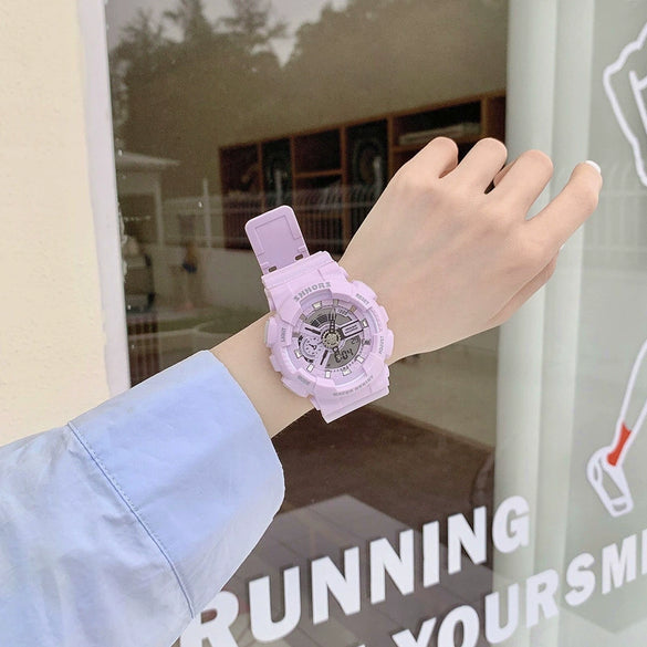 Unicorn Electronic Watch Silicone Material Leisure Style For Couple