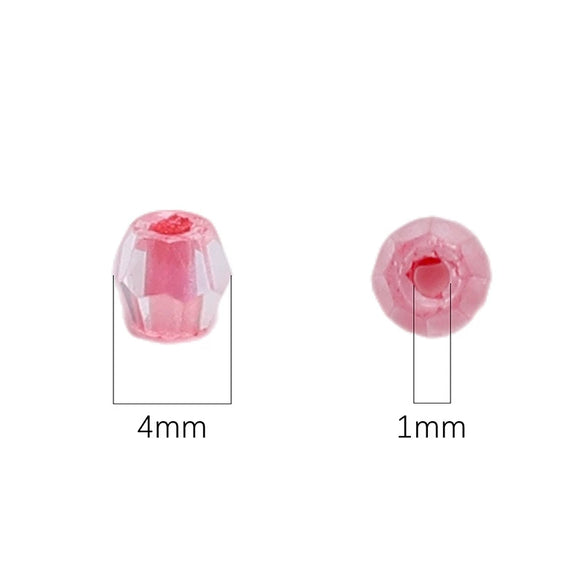 Unicorn Glass Glazed Doublepointed Beads For Diy Handmade Bracelet Necklace Accessories