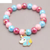 Oil Drop Children'S Color Acrylic Children'S Beaded Bracelet