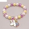 Oil Drop Children'S Color Acrylic Children'S Beaded Bracelet