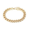 Unique Creative Gold Plated Resin Geometric Water Wave Chain Punk Style Short Necklace For Women