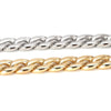 Unique Creative Gold Plated Resin Geometric Water Wave Chain Punk Style Short Necklace For Women
