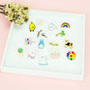 Unisex Alloy Cartoon Style Electroplated Windmill Brooch Collar Pin Buckle Pin