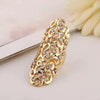 Unisex Alloy Hollow Constellation Ring Sweet Cool Geometric Style Electroplated Fashion Couple Ring