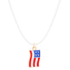 Unisex Alloy Pendant Necklace With Bow Letter Fivepointed Star Pattern And Wax Line Rope Chain Electroplated