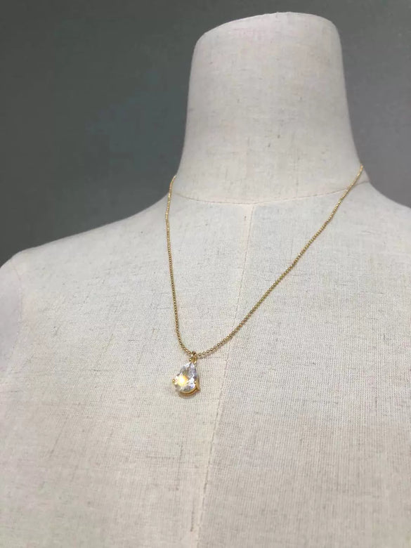 Unisex Brass Ushaped Collarbone Necklace With Box Chain Electroplated Geometric Design And Simple Streetwear Style