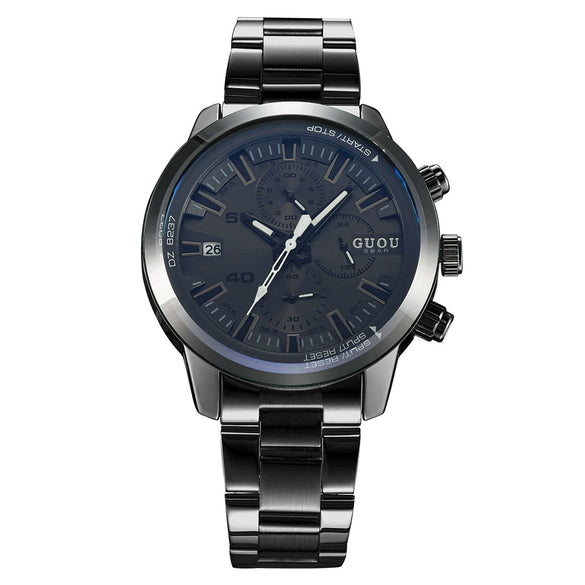 Unisex Casual Alloy Band Round Dial Wrist Watch