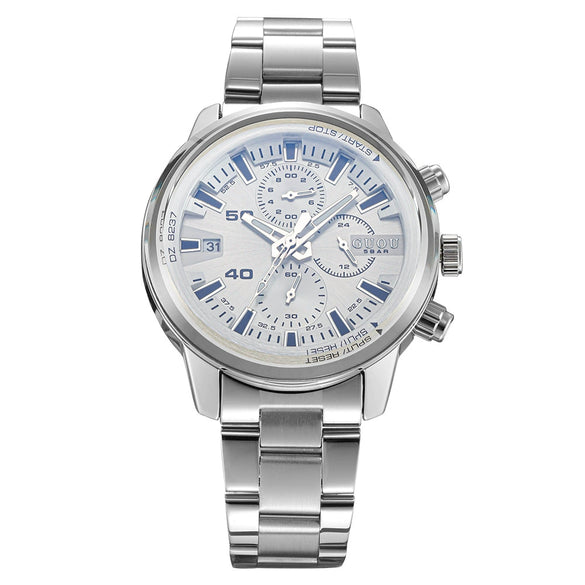 Unisex Casual Alloy Band Round Dial Wrist Watch