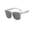 Unisex Casual Solid Color Ac Square Full Frame Sunglasses